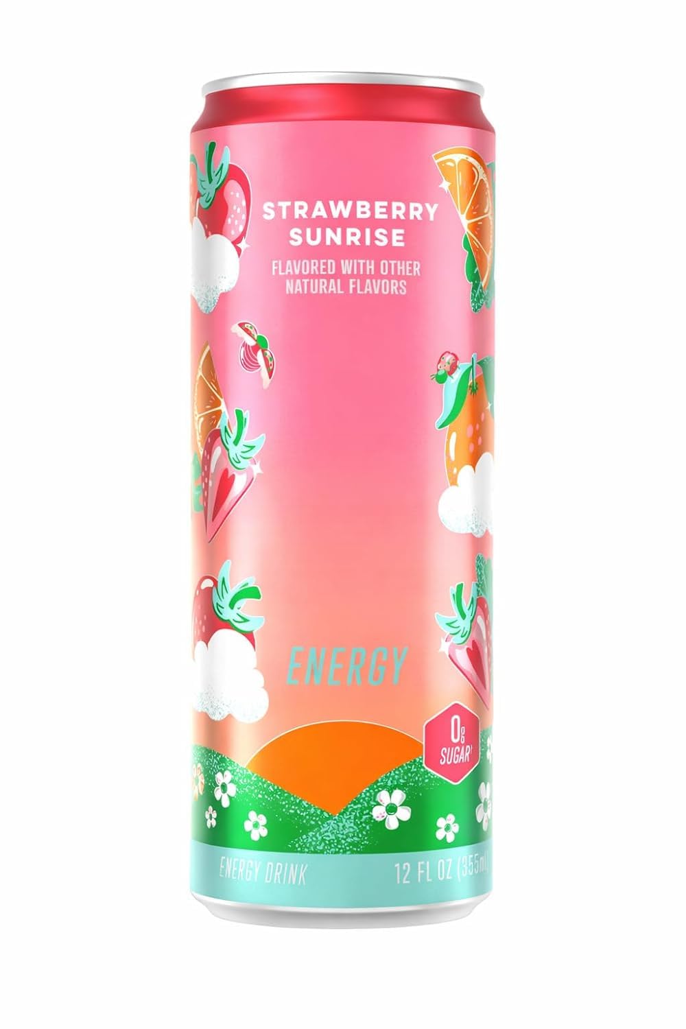 New Alani Sugar Free Energy Drinks Variety Pack, Low Calorie,12 oz (6 Pack) Strawberry Sunrise, Pink Slush, Winter Wonderland