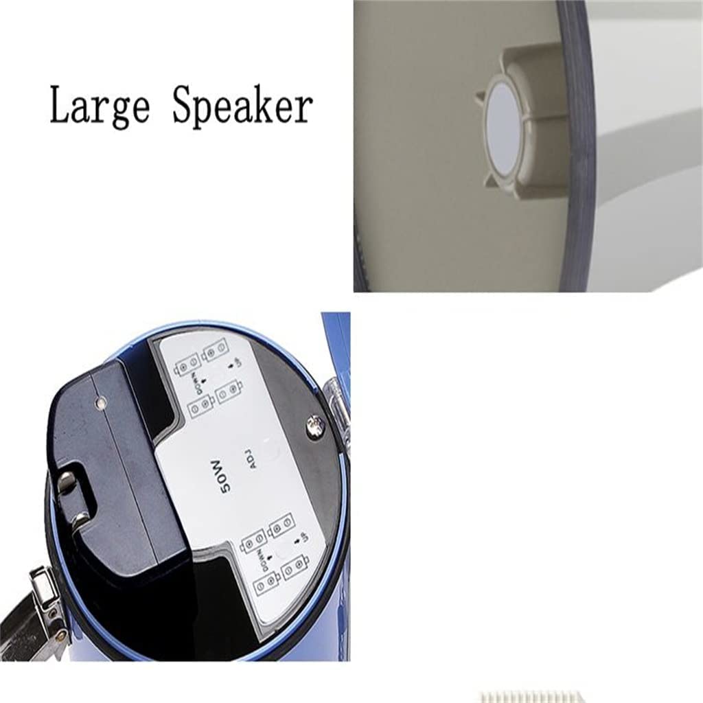 SAAKO Mégaphones Amplificateur de Voix Portable fiable enregistrable pour Les Enseignants de Guide Touristique Haut-Parleur Bullhorn Mini mégaphone Portable Portable Fort Volume