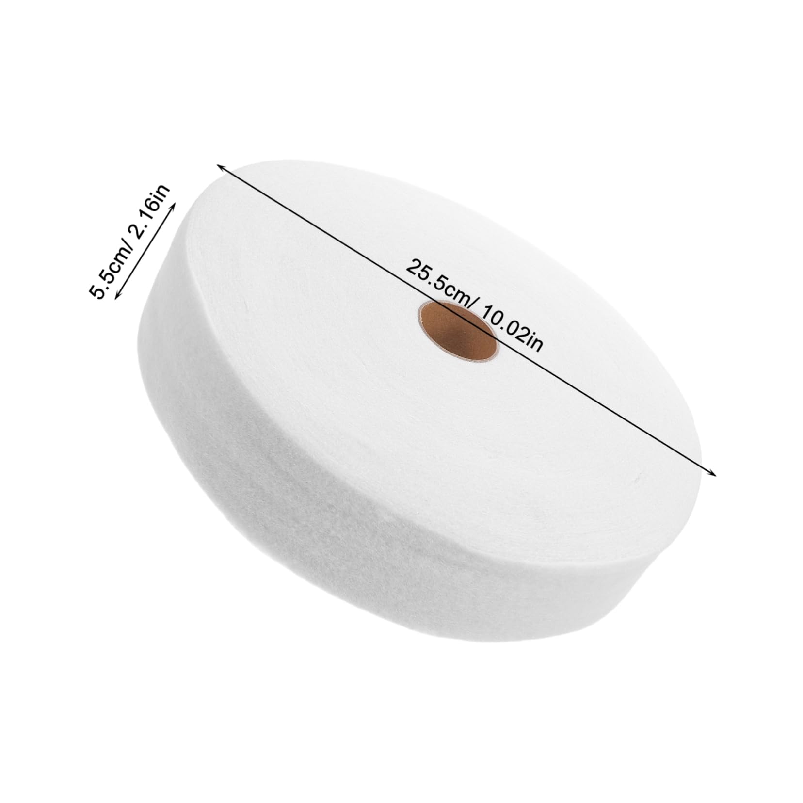 Veemoon 2 Rolls Cotton Batting for Quilts Rugs and Durable Needle Punched Cotton for DIY Sewing and Handicrafts Roll for All Seasons