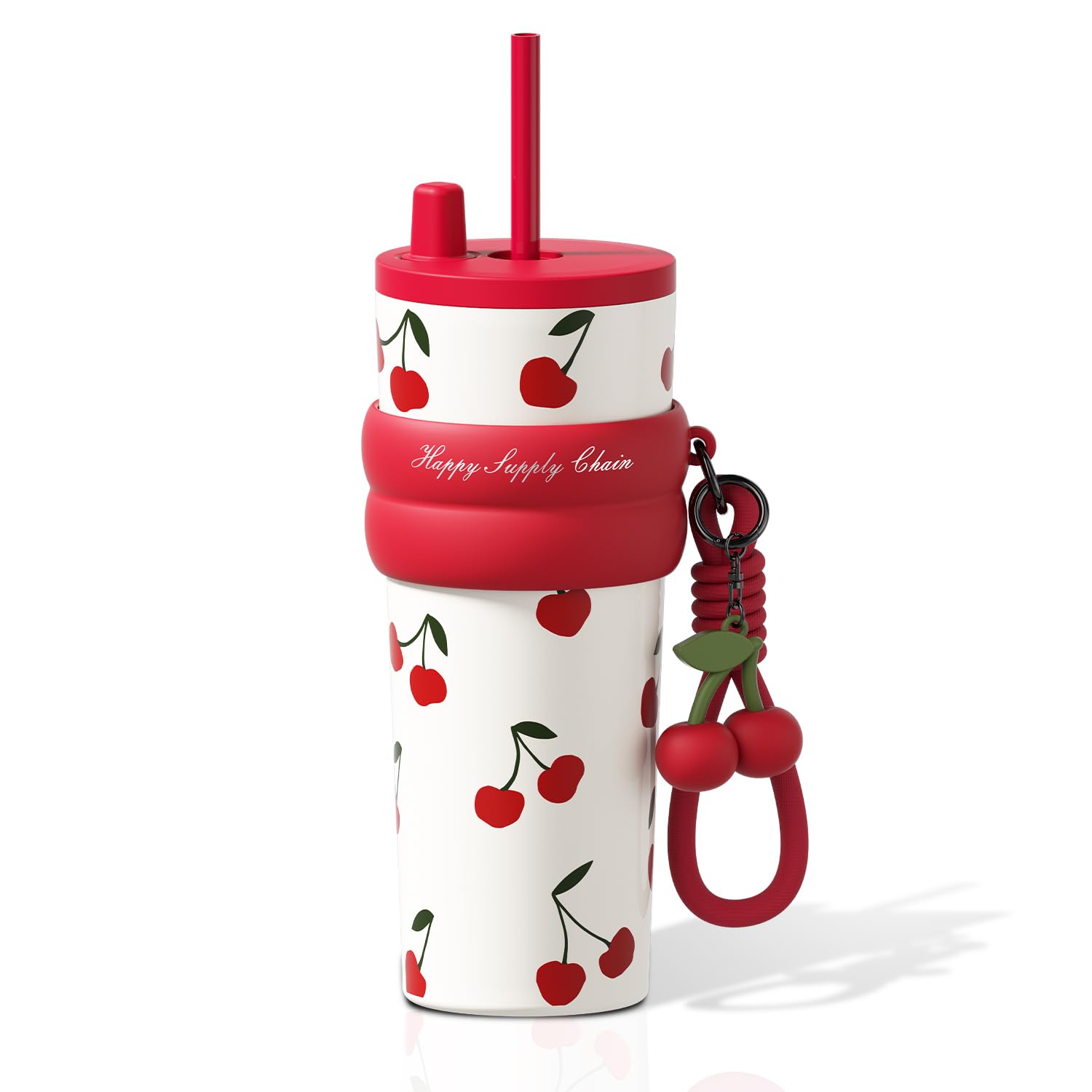 SDGA+ 24 oz Stainless Steel Tumbler with Lid and Straw, Insulated Water Bottle Leak Proof for Hot and Cold, Portable Travel Coffee Mug, Reusable