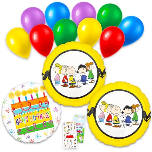Ballons d'anniversaire Peanuts pour retrouver la nostalgie de Snoopy