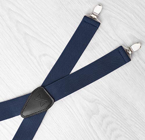 GENTS ONLY Bretelle da uomo X-Form 01745, Blu (02