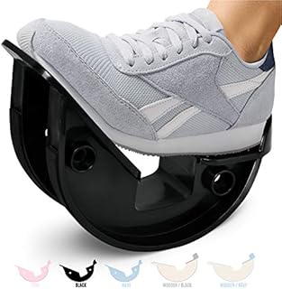 Yes4All Foot Rocker – Calf Stretcher for Pain Relief with Options Available (H. Black – Unilateral - Plastic)