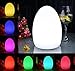 allnice Waterproof Mood Lamp, USB Rechargeable Color Changing Cordless Night Lights with Remote Control and RGB Color Changing Mood Lights for Indoor Outdoor Decorative Use