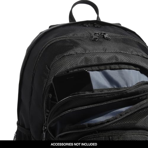 Image of adidas Prime 6 School Backpack | Padded Laptop Sleeve, Multiple Organizer Pockets, Water-Bottle Pockets, Durable Build, School Gym & Travel Ready