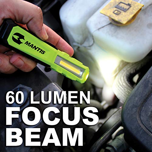 Clore Automotive Light-N-Carry Lncmini"Mantis" Rechargeable Cob Led Work Light For Mechanics, Hvac Technicians, Plumbers, Contractors #TOP3