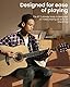 Moukey 41 in Acoustic Guitar kits for Beginners Adults 4/4 Guitarra Acustica with Chord Poster, Gig Bag, Tuner, Steel Strings, Capo, Strap, Natural
