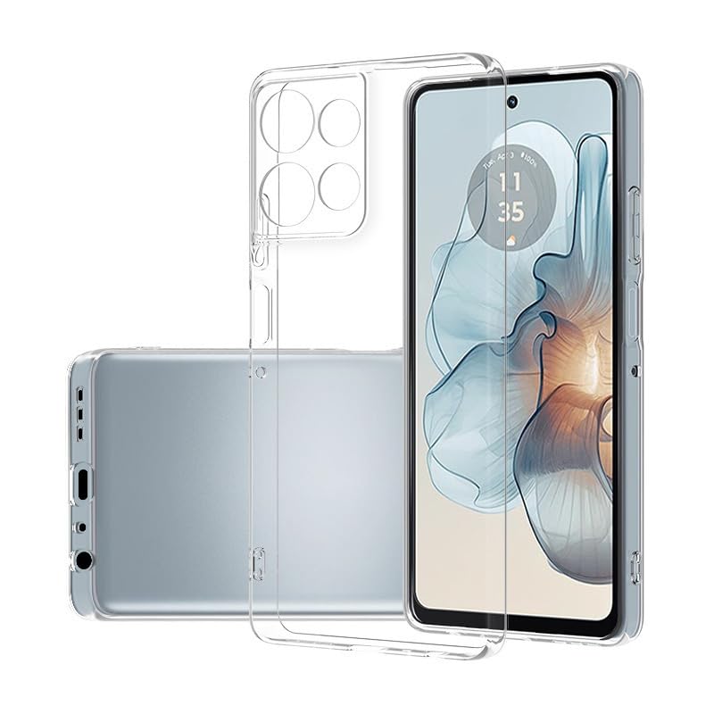Zore İnfinix ile uyumlu Note 30 VIP Kılıf Zore Süper Silikon Kapak Şeffaf