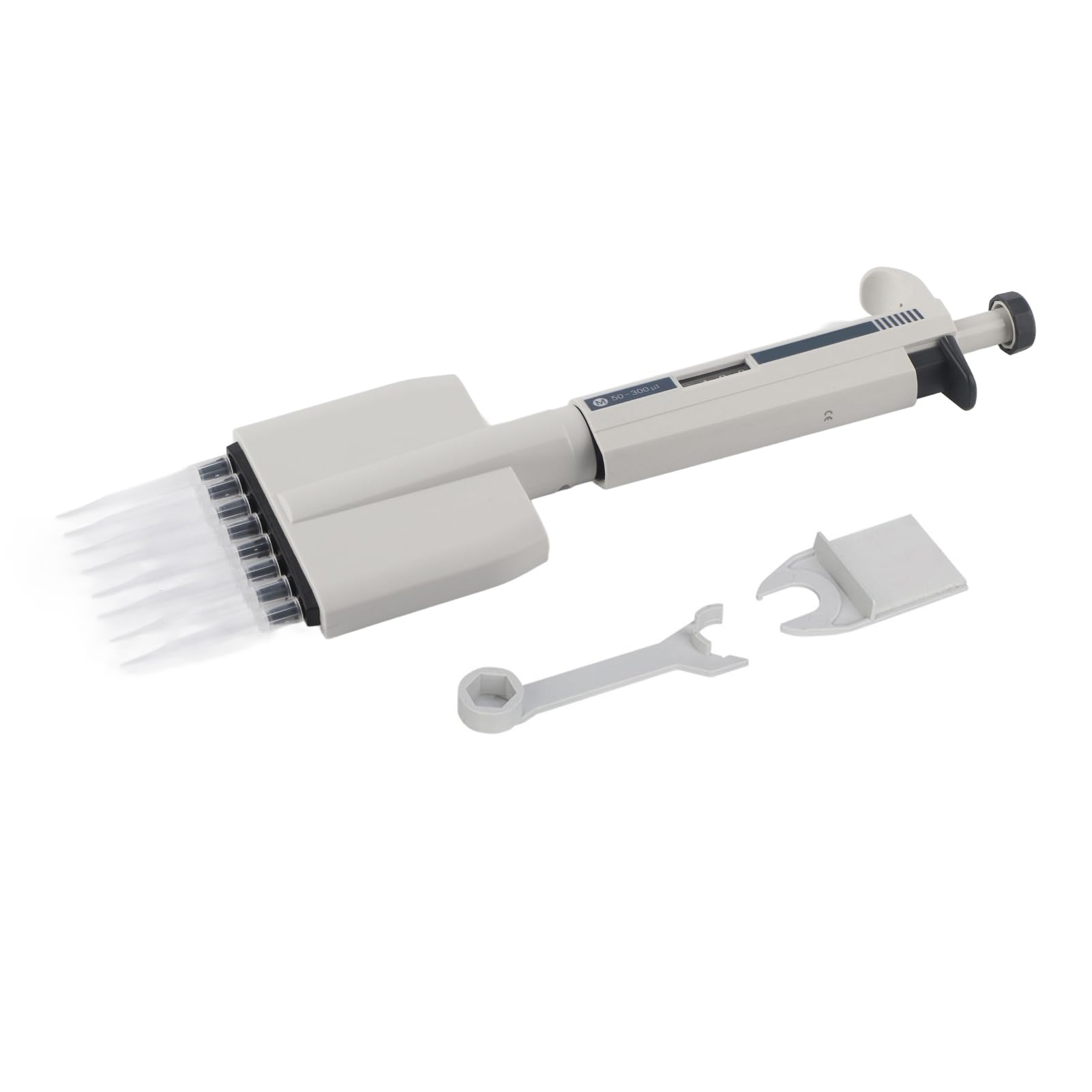 Pipetta a 8 Canali Pipetta da 50-300 μl Pipetta Multicanale Pipetta Meccanica a Volume Variabile Pipetta Regolabile Manuale Strumento di Laboratorio