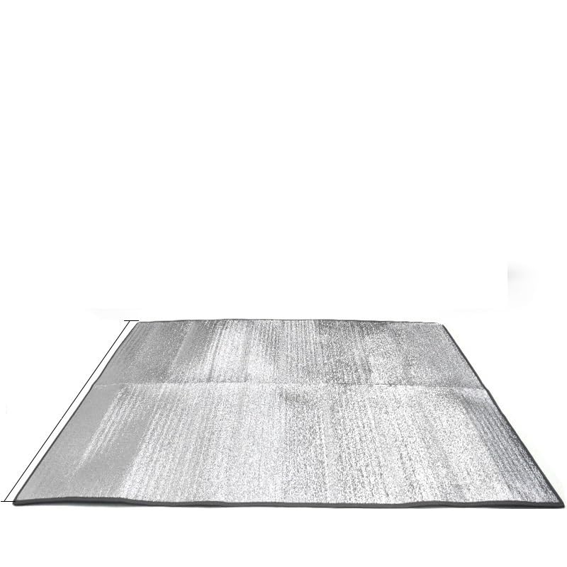 Tapis de camping imperméable en aluminium pour pique-nique et plage