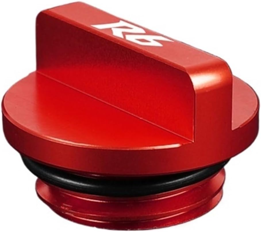 Motorcycle Engine Oil Filler Cap Screw C For YAMAHA R6 YZF-R6 YZF-R6 1999-2023 2022 2021 2020 2019 2018 2017 M27*3.0 Engine Oil Filler Cap Plug 2023 2024 YZFR6 GYTR/RACE(GOLD)