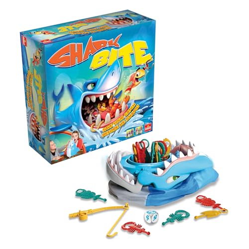 Shark Bite: Save Your Catch Before He Snaps! | Family Fun Fishy Board Game | Kids Action Games | For 2-4 Players | Ages 4+
