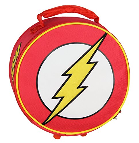 AI ACCESSORY INNOVATIONS DC Comics Flash Lunch Box Soft Kit Insulated Cooler Circle Bag