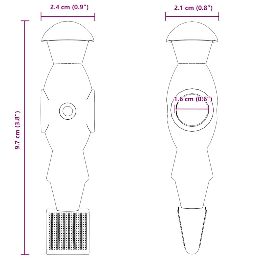 Ensemble de pièces de Joueurs de Baby-Foot Modernes en Plastique HIPS Noir et Blanc pour Tables de Jeu intérieur, Facile à Assembler, Durable, pour l'entretien et la réparation