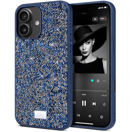 BEZ Coque pour iPhone 17 Paillette, Coque Compatible avec iPhone 17 Glitter Series de Etuis avec Bling & Co., Étui en Diamant Etincelant et à Cristal Bling,...