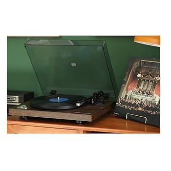 ポータブル レコード プレーヤー  スピーカー  ターンテーブル ONKYO(オンキヨー)Bluetoothスピーカー内蔵ポータブルターン