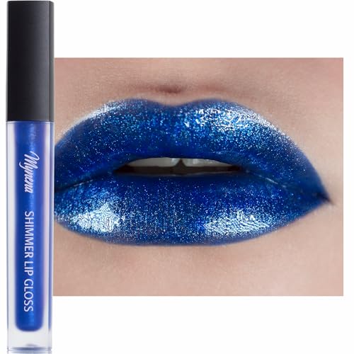 Mynena Blue Shimmer Lip Gloss cover