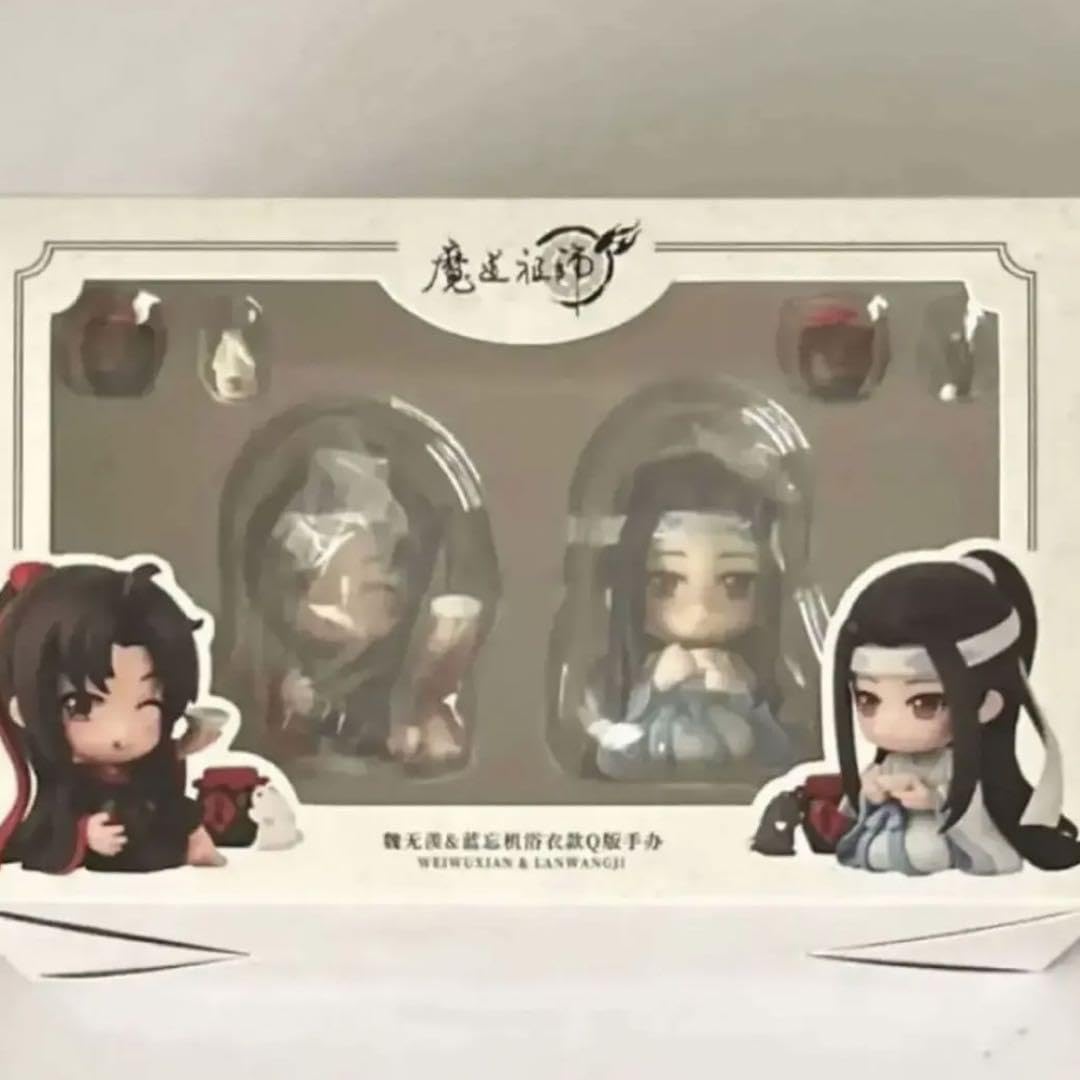 Amazon.co.jp: 【魔道祖師q版フィギュア 魏無羨 藍忘機 : おもちゃ