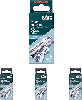 カトー (KATO) Nゲージ PCフィーダー線路62mm ［S62FPC］ 1本入 鉄道模型用品 20-055 (× 4)