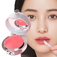 Vista 1 de Máscara de labios para dormir con membrana nocturna, Kiss Pony Cherry Jelly Sleeping Lip Film, bálsamo labial hidratante reparador (2 unidades)