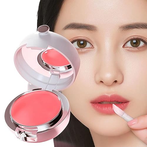 Máscara de labios para dormir con membrana nocturna, Kiss Pony Cherry Jelly Sleeping Lip Film, bálsamo labial hidratante reparador (2 unidades)