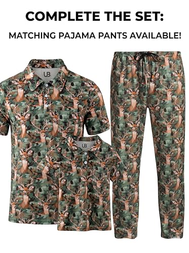 Image of Unique Baby Boys Daddy and Me Matching Fish Pattern Polo Shirt