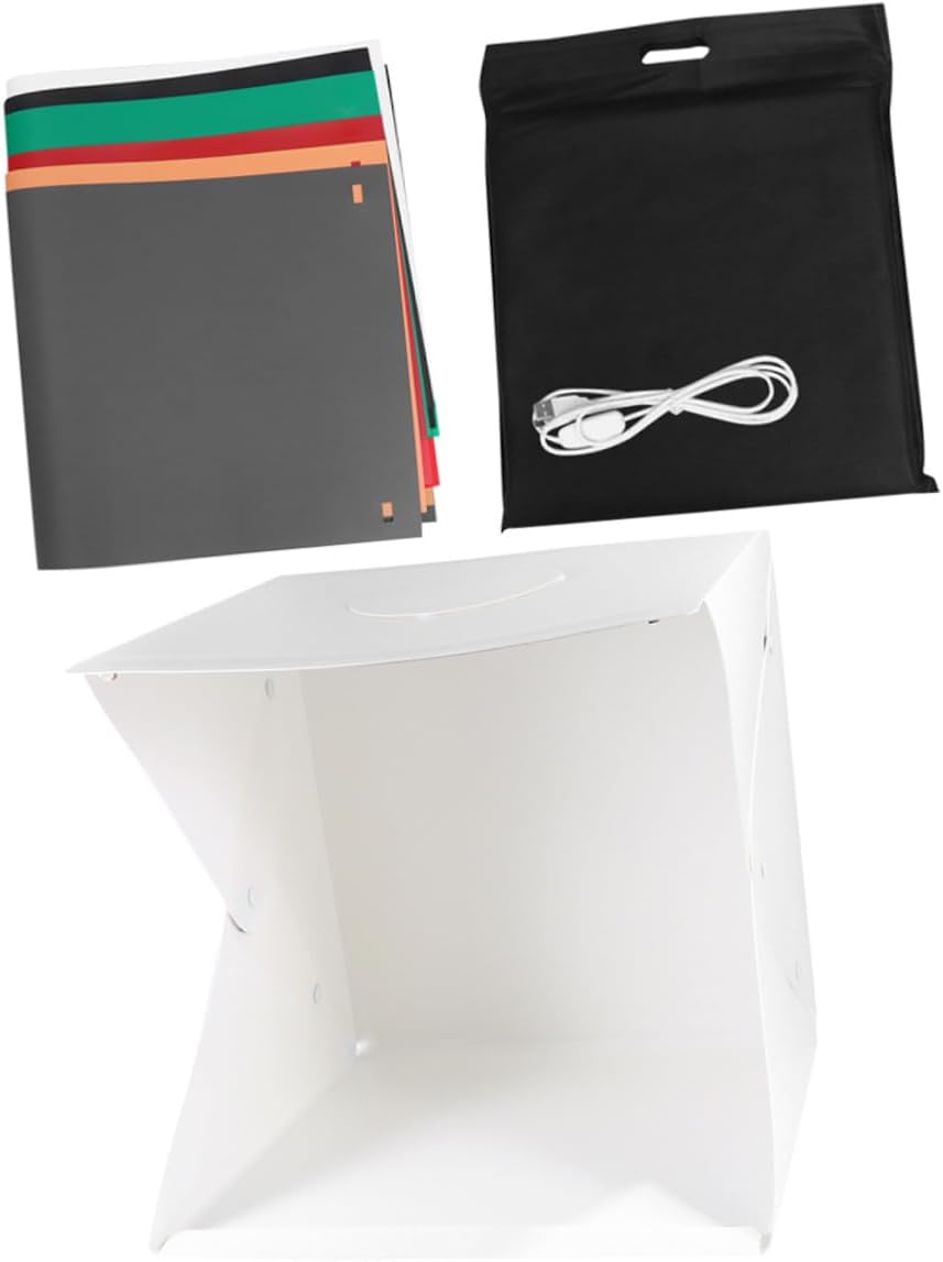 Brightness Mini Photography Lighting Cube Tent Portable Led Photo Backdrops for Item Product Photography