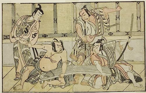 Tableau les acteurs Ichikawa Yaozo Ii affiche Katsukawa Shunsho, impression d'art murale 60x90