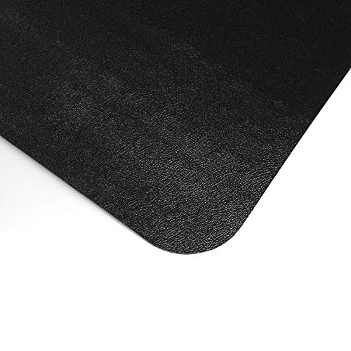 Floortex Advantagemat Black Vinyl Lipped Chair Mat For Hard Floor,48 X 36 X 0.08,Fr123648Hlbv #TOP5