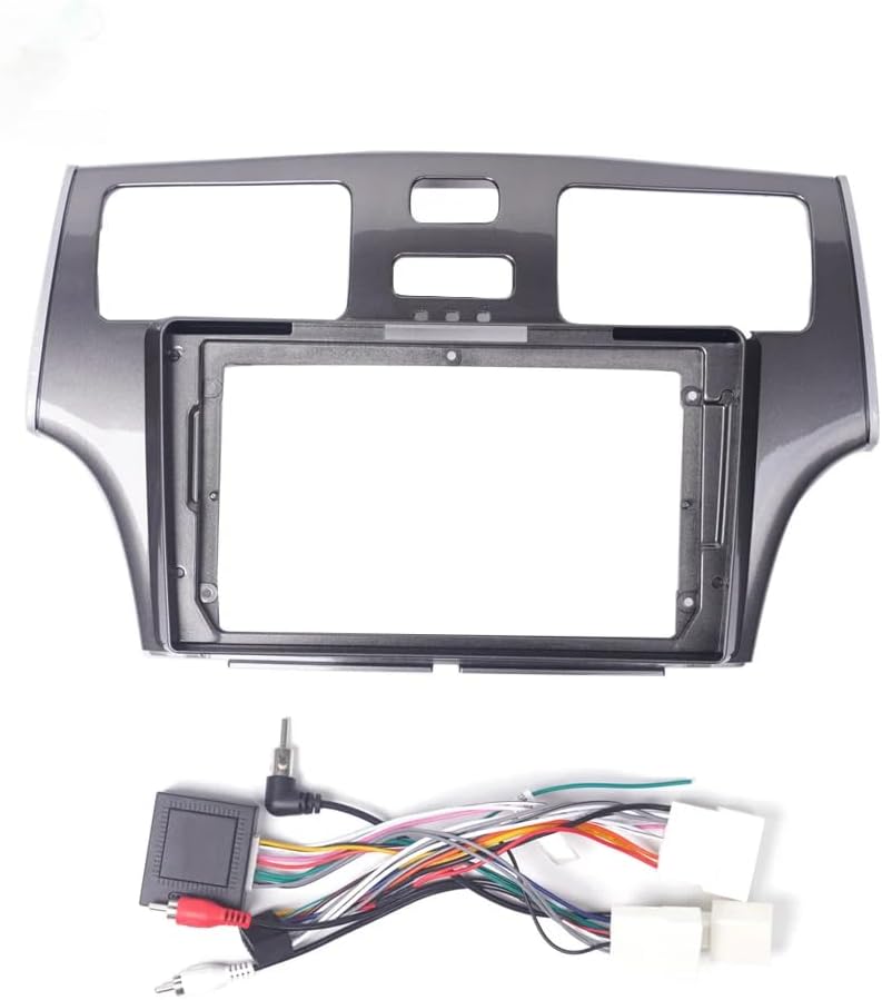 Double Din 9/9.5 inch Car Android Radio Fascia Frame Adapter for Lexus ES 250 300 350 2001-2006 Audio Stereo Dash Panel Frame Kit