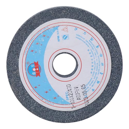 Hobbyin FEBA1H16/PSR78 4-Inch Bench Grinding Wheels Aluminum Oxide 60 Grits Surface Grinding Ceramic Tools thumb #2