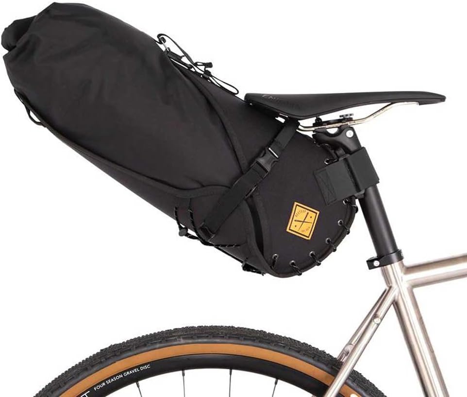 Restrap 18 Litres Nylon Bicycle Saddle Bag (Black) - VEHICLE BAG