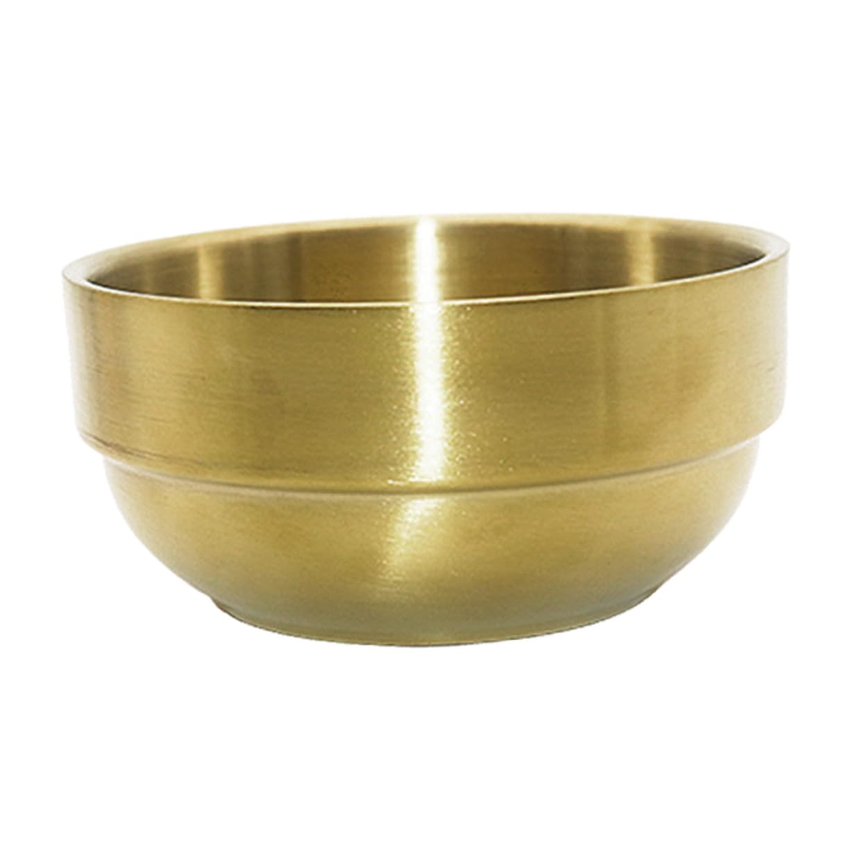 MUSISALY Shaving Soap Cup Bubble Bowl for Men Facial Cleansing Foamer Stainless Steel for Barbershop