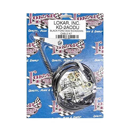Lokar KD2AODU Transmission Cable for Ford, Black image 8