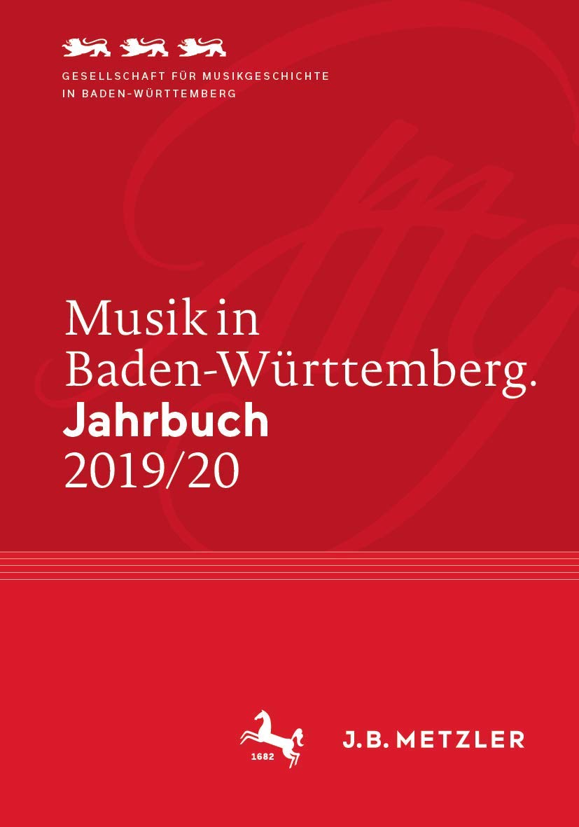 Musik in Baden-württemberg. Jahrbuch 2019/20 pour enrichir vos recherches historiques