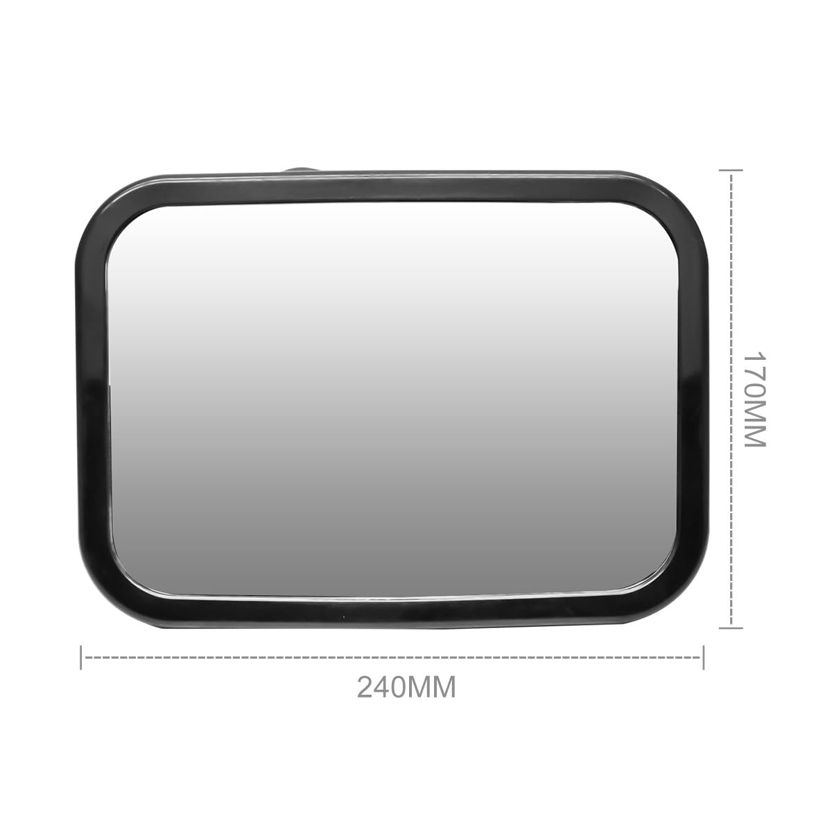 Réglable Enfant Infantile Moniteur De Sécurité Siège Arrière Rétroviseur Face Appuie-tête Voiture Voiture Van Accessoires Verre Rétroviseur De Voiture