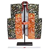 陣羽織 （金襴・黒・宝尽し） はちまき付き 男児ベビー用 【端午の節句】