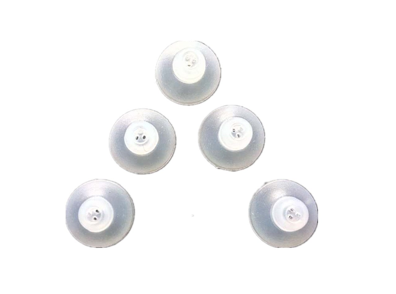 Hearing Aid Ear Piece Closed Domes 9mm 5-Pack Comfortable PSAP (Personal Sound Amplifiers Product) Kit Ear Tips Invisible, Perfect for Open Air (Open fit), Except for RIC