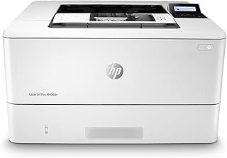 Broage Laserjet Pro M404dn Single-Function Wired Monochrome Laser Printer - Print only - Ethernet only, 40 ppm, 1200 x 1200 dpi, 256MB RAM, Auto Duplex Printing, 8.5 x 14, 2-line LCD