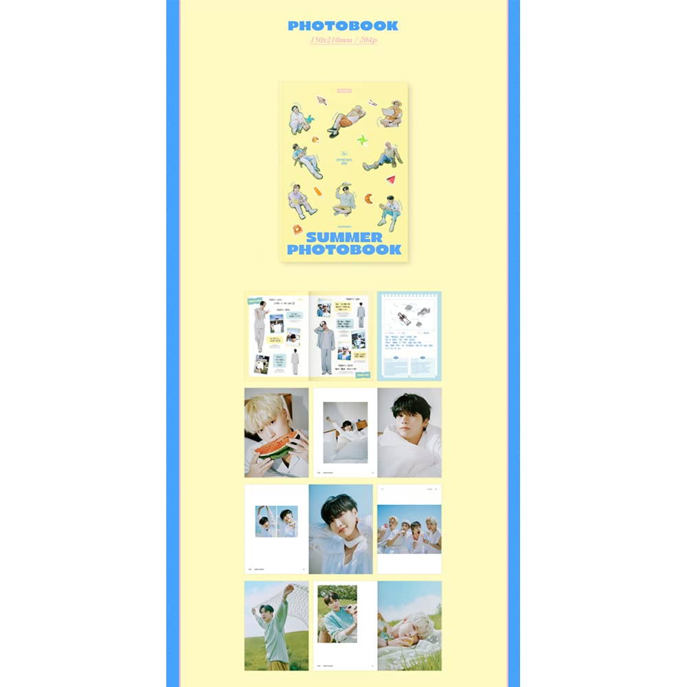 dreamus ATEEZ - 2022 SUMMER PHOTOBOOK + Transparent photo card set