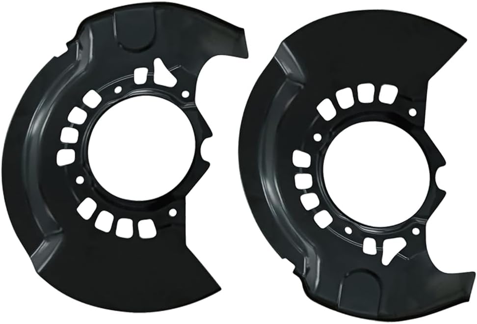947-007 2PCS Left & Right Side Front Brake Dust Shield Set for 2004 2005 2006 Toyota Camry Replacement # 47781-06070 47782-06070