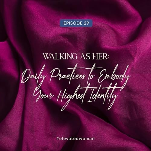 『Walking as Her: Daily Practices to Embody Your Highest Identity』のカバーアート