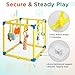 TOOGE Upgraded Puppy Play Gym: Small Dog Puppy Jungle Gym Playground Adjustable Hanging Dogs Enrichment Chew Toys for Puppies 0-6 Months Training Activity Center for Interactive Teething Stimulation