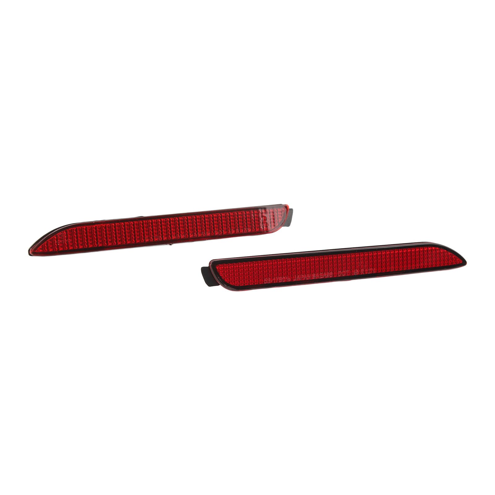 LEDリフレクター 専用品2512 Amazon.co.jp: 1 ペア レッドリアラーリフレクター 81910 48012