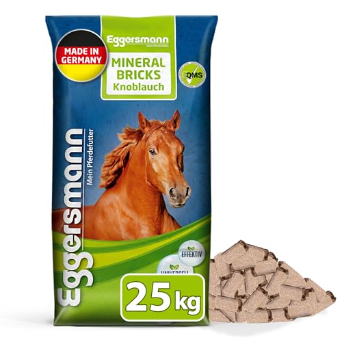 Eggersmann Mein Pferdefutter Mineral Bricks 25 kg - Mineralfutter für Pferde - Pferdefutter mit...