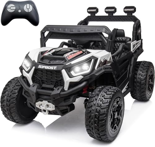 Sopbost 24V 7Ah Ride-On Car with Remote & Music