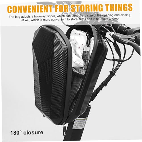 Bolsa para scooter eléctrico impermeable de 4l con soporte frontal de liberación rápida 2