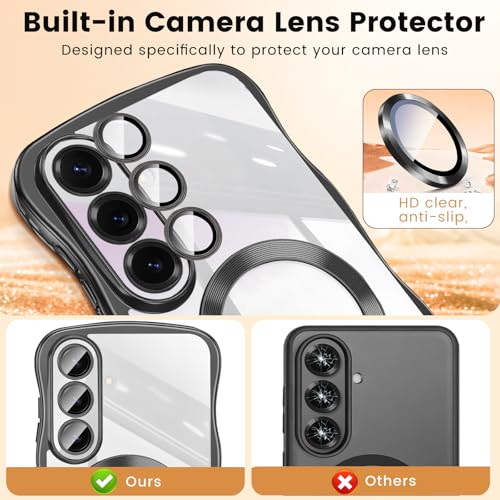 Coque Samsung S26 transparente MagSafe idéale pour charger votre téléphone en voiture - 6