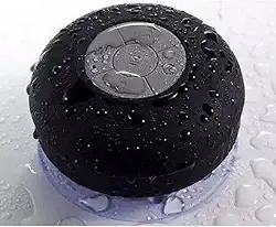 MINI Caixa de Som Bluetooth BLACK À Prova D'agua 5W com Ventosa