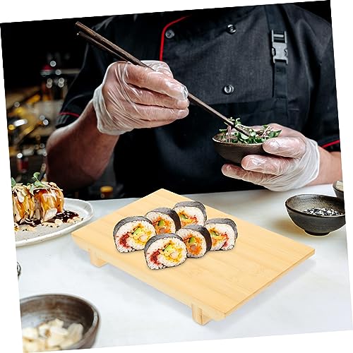 Plato rectangular para sushi de material sintético miniatura 6